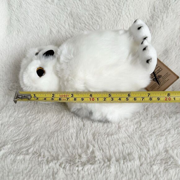 The Wizarding World of Harry Potter Hedwig Plush Owl Realistic NWT - Picture 5 of 5